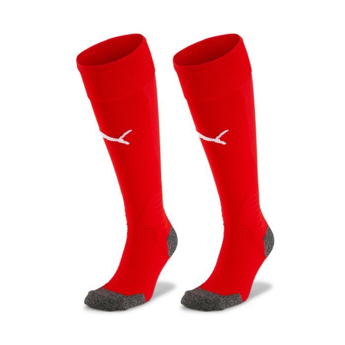 Гетры Puma Team Liga Socks 703438-01 червоний, чорний 39-42 (4059504597109)