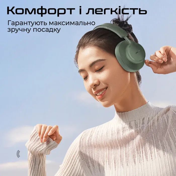 Навушники Promate Takt Midnight Green (takt.midnightgreen) зображення 6