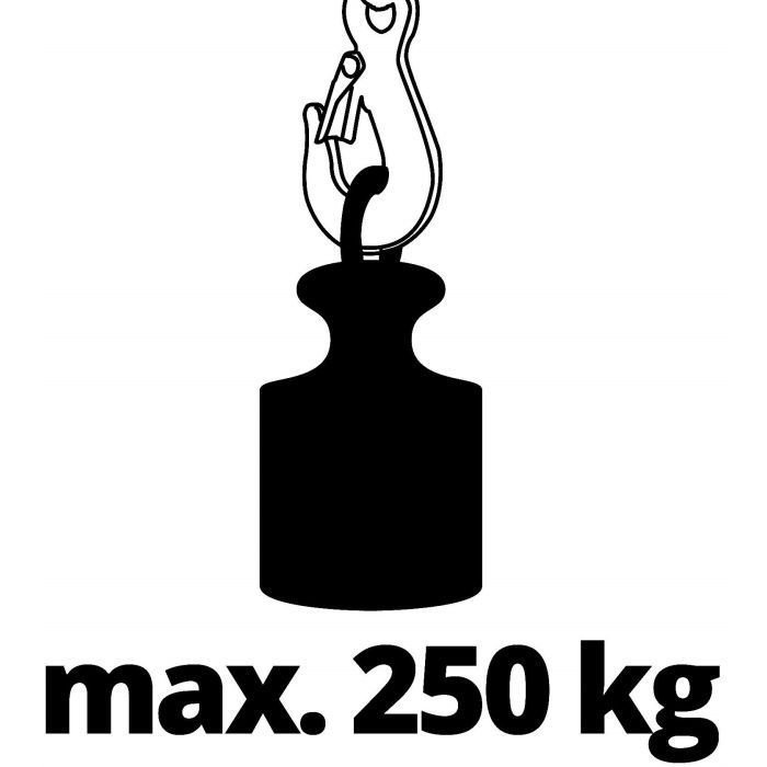 Лебідка Einhell тельфер TC-EH 500, 1000Вт до 500кг, трос 12м. 15кг (2255140) зображення 8
