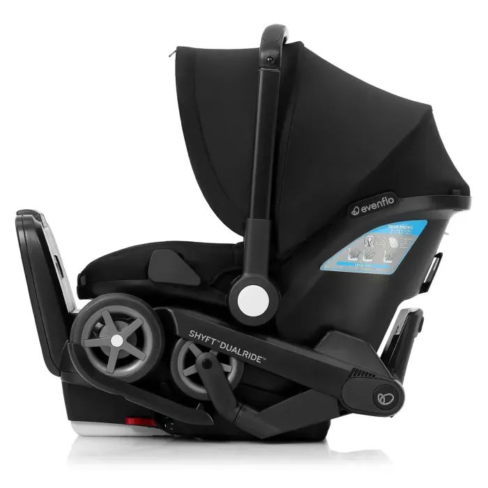 Автокрісло Evenflo Shyft DualRide - Beaufort Black (від 1,4 кг до 16 кг) (032884203376) зображення 4
