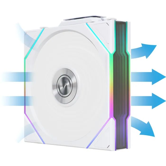 Кулер для корпуса Lian Li Uni Fan TL WIRELESS 120-1, White (G99.12TL1W1W.00) изображение 8