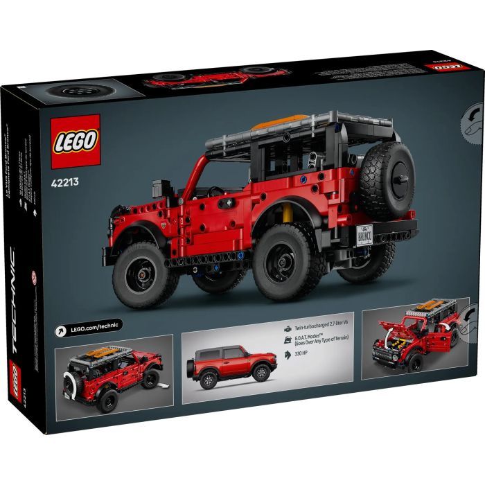 Конструктор LEGO Technic Позашляховик Ford Bronco (42213) зображення 2