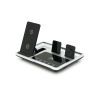 Зарядное устройство Voltronic 4-in-1 Wireless Charging Station Smartphone + Watch + Earbuds black silver (BZ/R-11) изображение 3