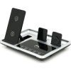 Зарядное устройство Voltronic 4-in-1 Wireless Charging Station Smartphone + Watch + Earbuds black silver (BZ/R-11)