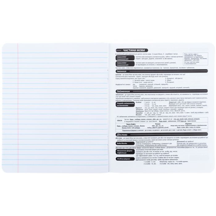 Тетрадь Kite предметная Cyber 24 листа, линия, украинский язык (K25-240-29) изображение 5