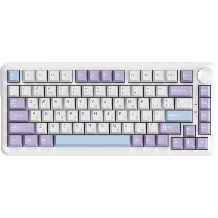 Клавиатура Ajazz AK820 MAX Magnetic Switch RGB USB Black (AK820MAX-WM-BGY)