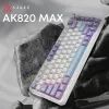 Клавиатура Ajazz AK820 MAX Magnetic Switch RGB USB White (AK820MAX-WM-PWB) изображение 3 Клавиатура Ajazz AK820 MAX Magnetic Switch RGB USB White (AK820MAX-WM-PWB) изображение 3