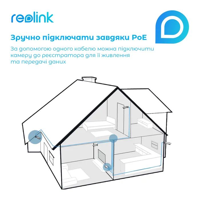 Реєстратор для відеоспостереження Reolink NVS16 зображення 4