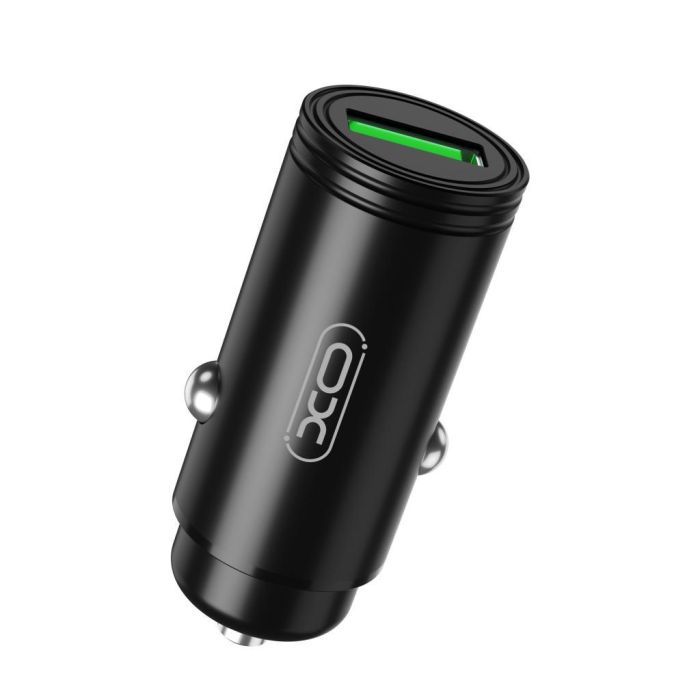 Зарядное устройство XO USB QC3.0 black (CC39-BK)