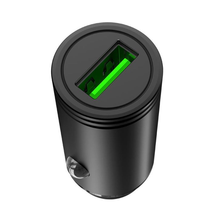 Зарядное устройство XO USB QC3.0 black (CC39-BK) изображение 3