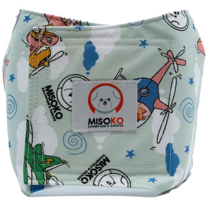 Подгузники для животных MISOKO&CO многоразовые для кобелей, M 3 шт. Вояж (HAINMSK63976RIN) изображение 2