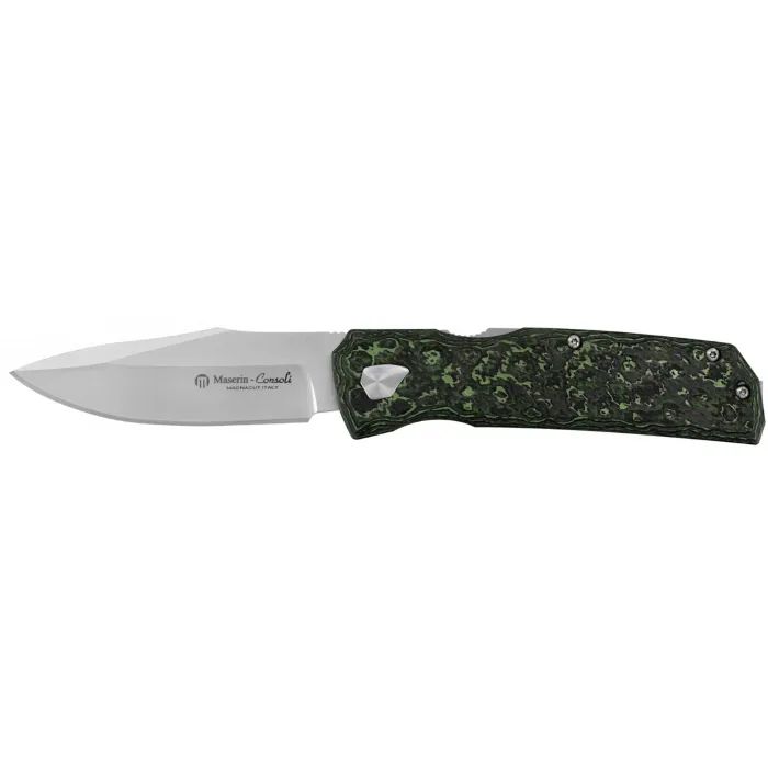 Ніж Maserin Power, Magnacut, fat carbon green jungle (502/VM) зображення 3