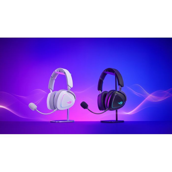 Навушники ASUS ROG Delta II White (90YH03W0-BHUA10) зображення 3