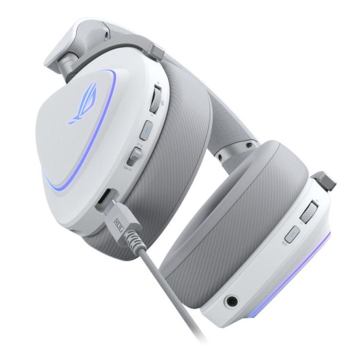 Навушники ASUS ROG Delta II White (90YH03W0-BHUA10) зображення 9