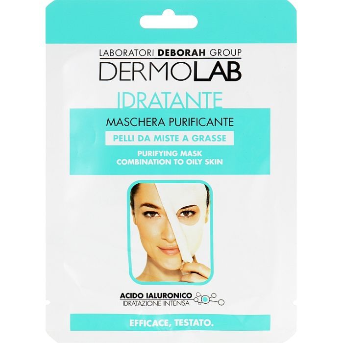 Маска для обличчя Dermolab Purifying Mask Тканинна очищуюча (8009518295252)
