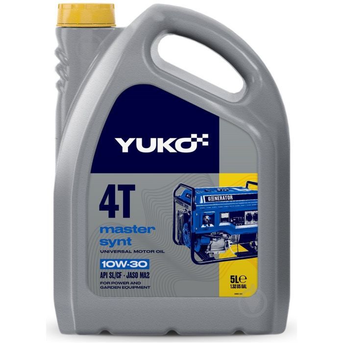 Моторное масло Yuko MASTER SYNT 4T 10-30 API SL/CF 5л (4823110405512)