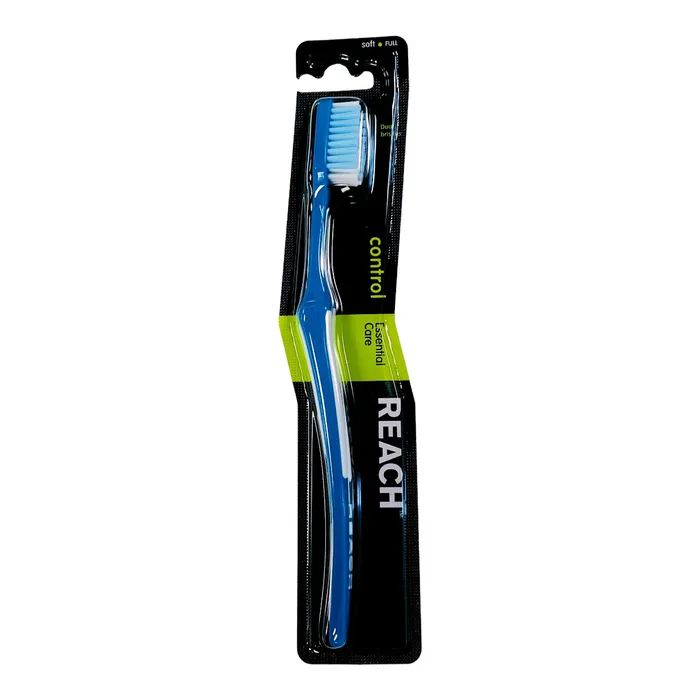 Зубна щітка Reach Control Soft Toothbrush Блакитна (4820019803418)