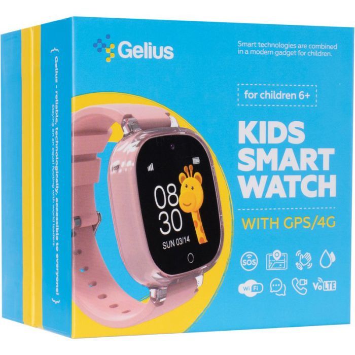 Смарт-часы Gelius Pro GP-PK009 Summer GPS/4G/ESIM Pink (2099901012463) изображение 6