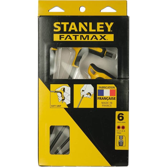 Ключ CGM FATMAX шестикутній, з гумовою ручкою, 6 шт. (FMHT0-69049) зображення 8