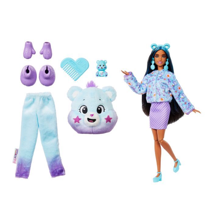 Кукла Barbie Cutie Reveal Care bears Новая волна Медвежонок Мечтатель (JFV61) изображение 4