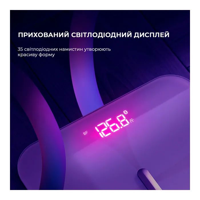 Весы напольные Yunmai PRO Smart Scale Black (M1806CH-BK) изображение 10