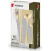 Набір столових приборів Bergner Munich champagne matt, 24 предмета (BG-5139-CH) зображення 2