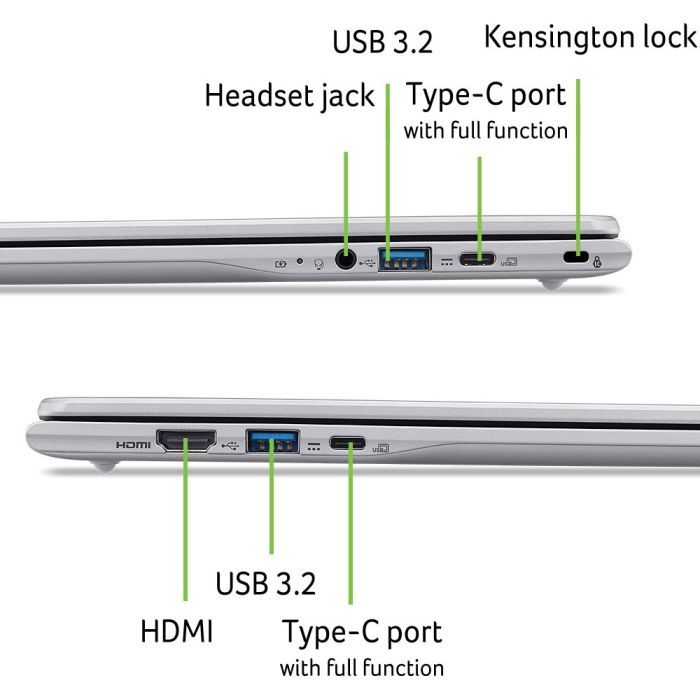 Ноутбук Acer Chromebook CB315-6H (NX.JGHEU.003) зображення 10