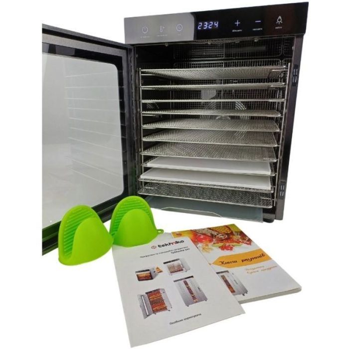 Сушка для овощей и фруктов Tekhniko DH-08H-BK изображение 12