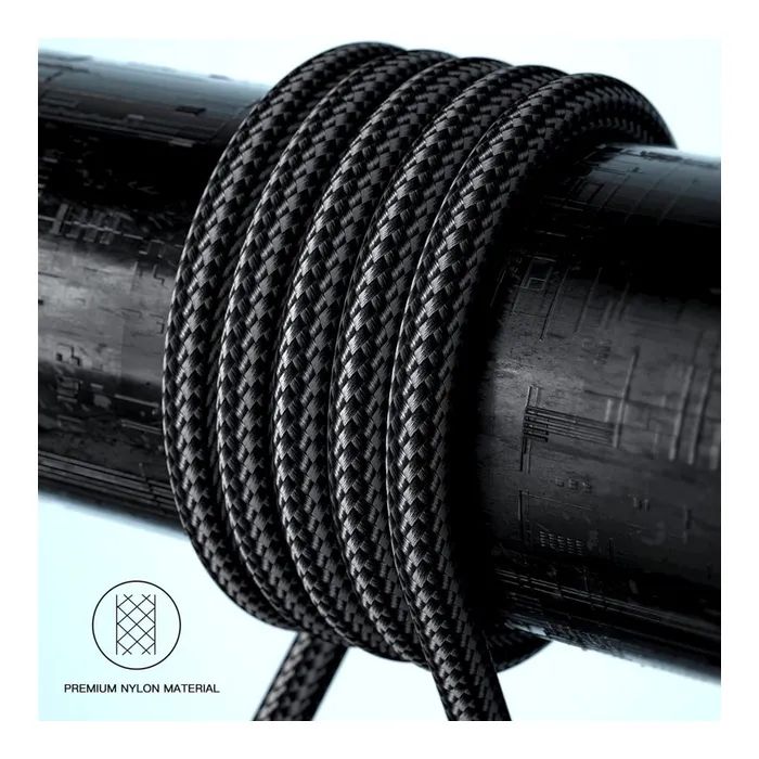 Дата кабель USB-C to USB-C 1.0m 100W black Essager (EXCTT1-CG01) изображение 3