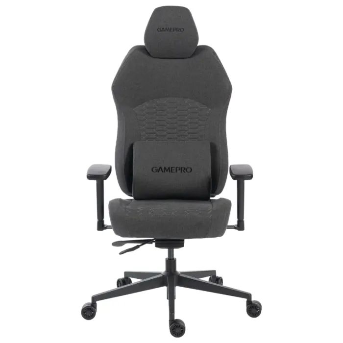 Крісло ігрове GamePro GC760DG Fabric Dark Gray (GC760DG)