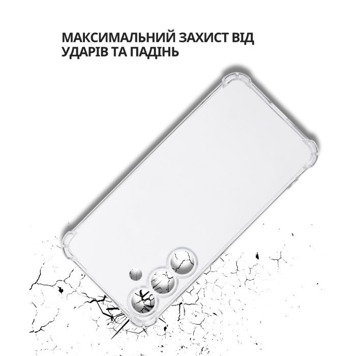 Чехол для мобильного телефона BeCover Anti-Shock Samsung Galaxy S25 FE SM-S731 Clear (714384) изображение 4