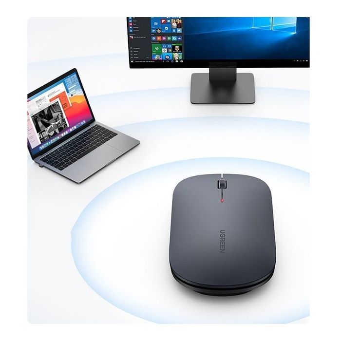 Мишка Ugreen MU001 Portable Wireless Black (90372) зображення 5