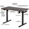 Компьютерный стол Mealux PowerDesk Energy Antique з електрорегулюванням висоти (EVO-201 Energy A/B) изображение 2