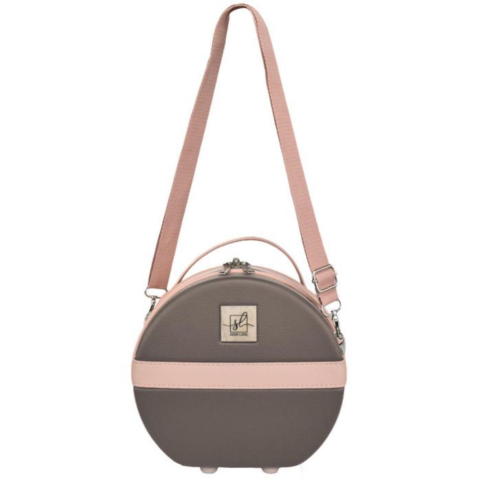Косметичка Semi Line Бьюти-кейс 5L Brown/Pink Cream (DAS302677) изображение 3