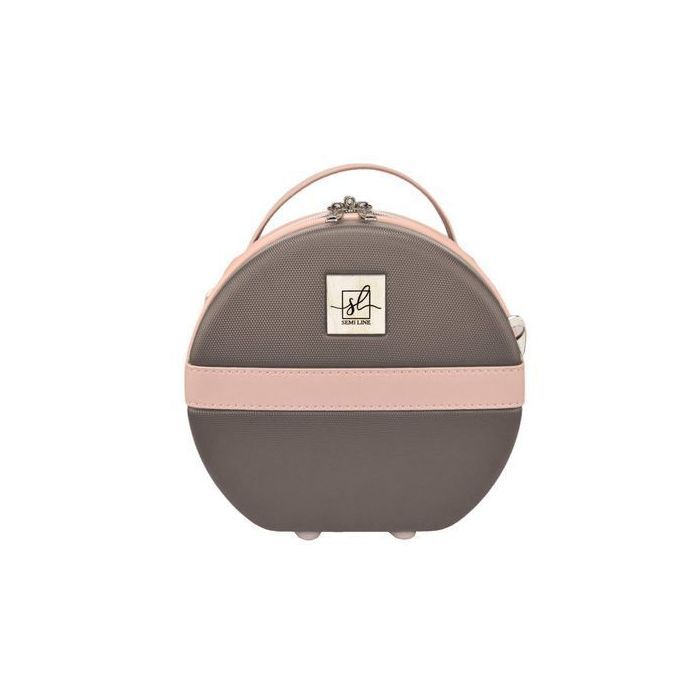 Косметичка Semi Line Бьюті-кейс 5L Champagne/Black (DAS302681) зображення 4 Косметичка Semi Line Бьюті-кейс 5L Champagne/Black (DAS302681) зображення 4
