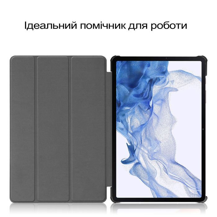 Чехол для планшета BeCover Smart Case Samsung Galaxy Tab S10 Lite SM-X400/406 10.9" Gray (713840) изображение 6