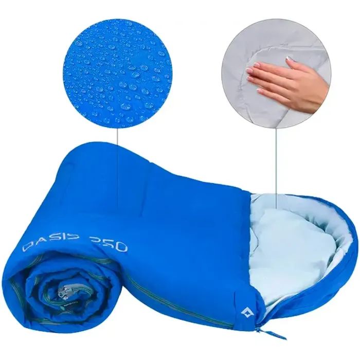 Спальний мішок KingCamp Oasis 250 Blue (KS3121_BLUE_L_01) зображення 4