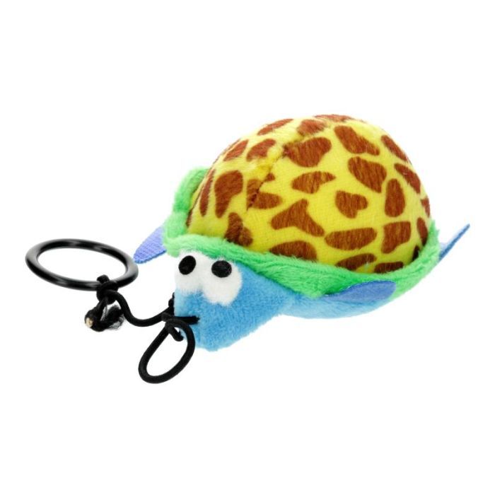 Іграшка для котів Hippie Pet Черепашка з мотузкою синя 10 см (HIPCT2304010)