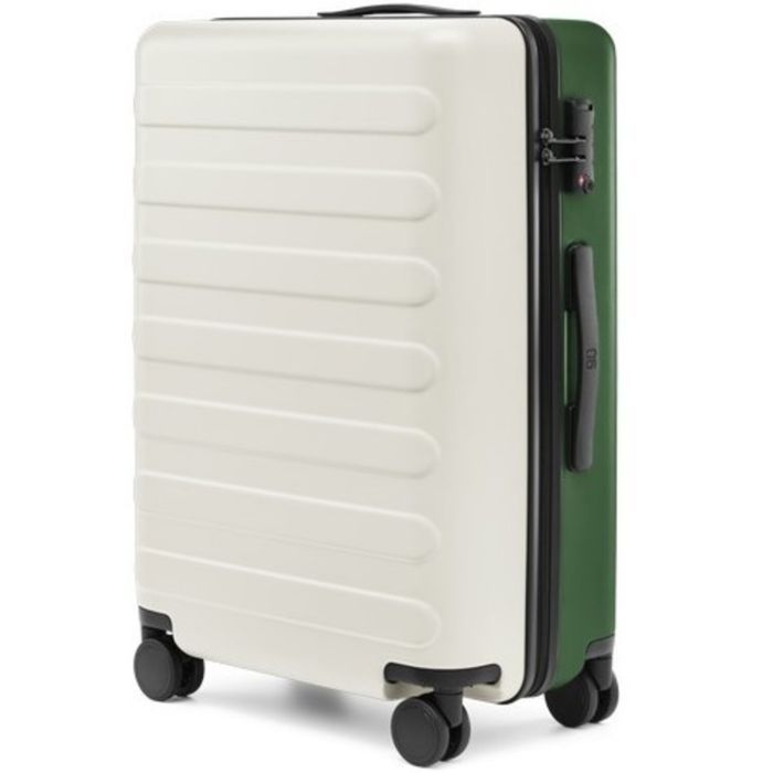 Чемодан Xiaomi Ninetygo Rhine Luggage 28" White+Green (6941413222150)