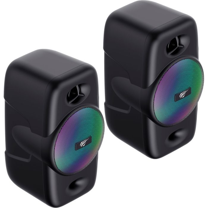 Акустична система Havit HV-SK213 USB RGB Black (6939119073060) зображення 3