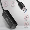 Концентратор AXAGON USB 3.1 to 4xUSB 3.0 0.2m black (HUE-M1A) изображение 4
