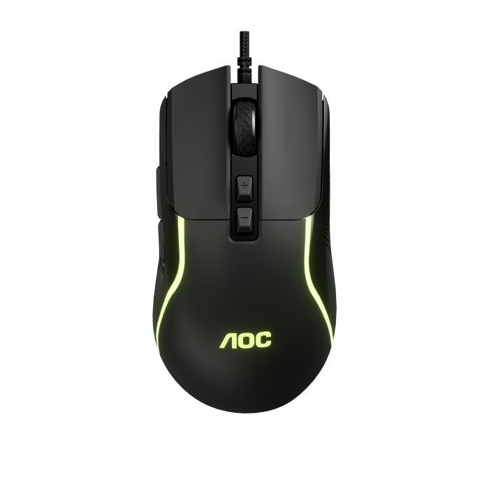 Мишка AOC GM170B LED USB Black (GM170B/LA)