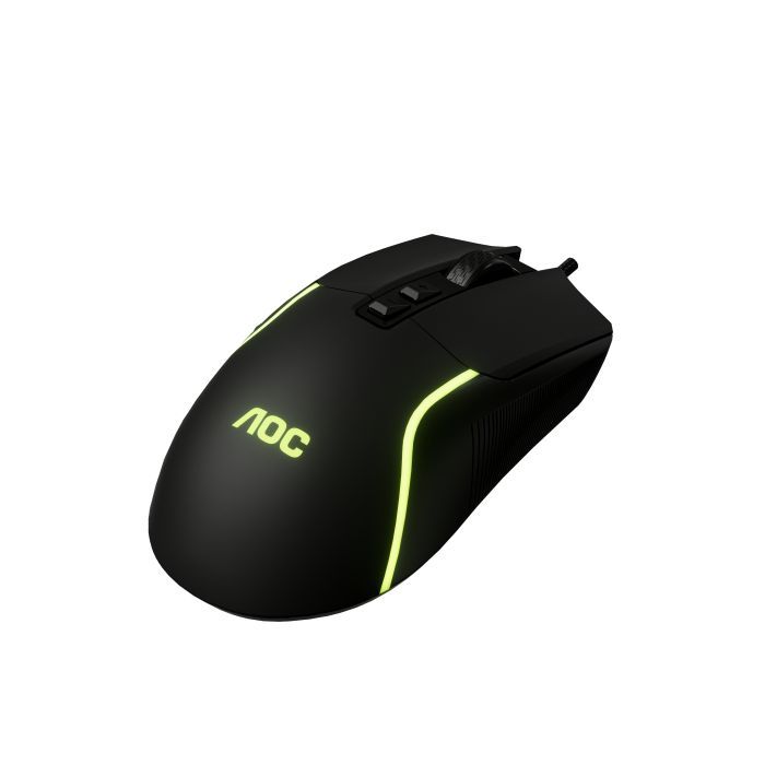 Мишка AOC GM170B LED USB Black (GM170B/LA) зображення 7