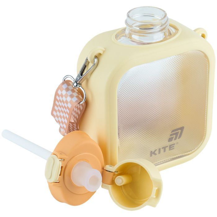 Пляшка для води Kite 700 мл жовта (K25-1237-1) зображення 5