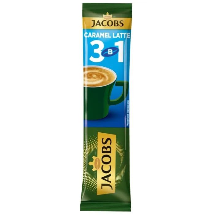 Кава Jacobs 3в1 Карамель Латте 12.3 г (prpj.90571)