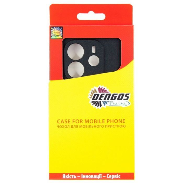 Чохол до мобільного телефона Dengos Carbon Xiaomi Redmi Note 14 4G Black (DG-TPU-CRBN-251) зображення 3