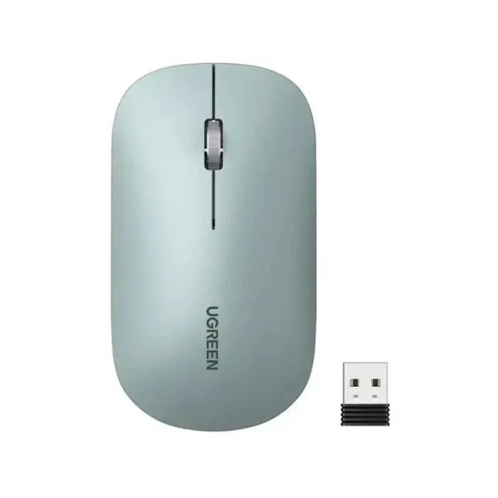Мишка Ugreen MU001 Portable Wireless Green (90374)