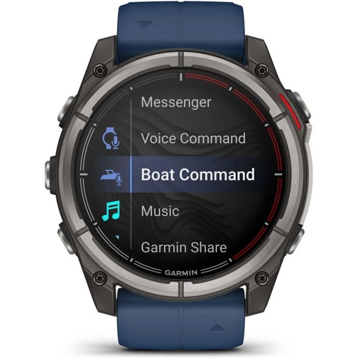 Смарт-часы Garmin quatix 8 51mm, AMOLED, Saph, GPS смарт-годинник (010-02905-91) изображение 2