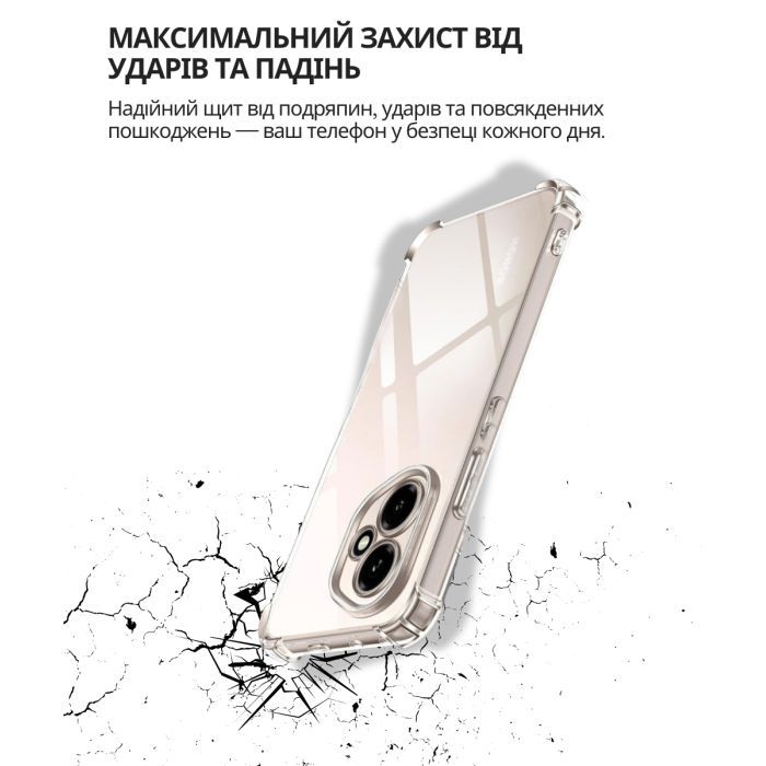 Чехол для мобильного телефона BeCover Anti-Shock Honor 400 Clear (714710) изображение 2