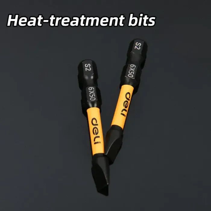 Набір біт Deli PH6 x 50 мм, 2 шт (EDL501005Z) зображення 5